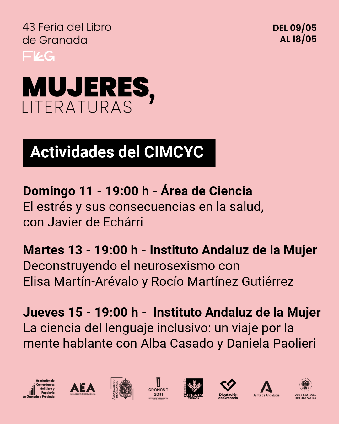 feria del libro de Granada 2025