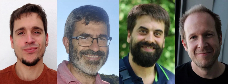 Los autores, de izquierda a derecha: Luis Cásedas Alcaide, Juan Lupiáñez, Vincenzo Pirruccio y Miguel A. Vadillo. Los autores, de izquierda a derecha: Luis Cásedas Alcaide, Juan Lupiáñez, Vincenzo Pirruccio y Miguel A. Vadillo.