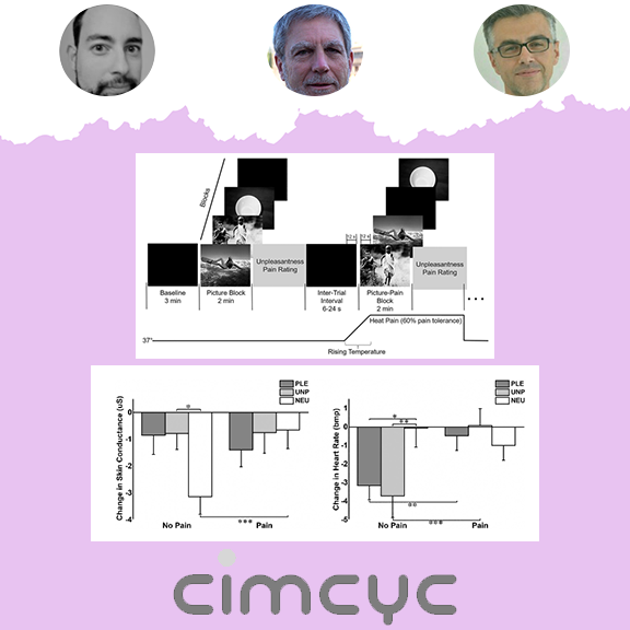 Alba, G., Vila, J., Miranda, J. G. V., Montoya, P., & Muñoz, M. A. (2022). Tonic pain reduces autonomic responses and EEG functional connectivity elicited by affective stimuli. Psychophysiology. https://doi.org/10.1111/psyp.14018 Dolor tónico respuestas autonómicas y conectividad funcional EEG provocada