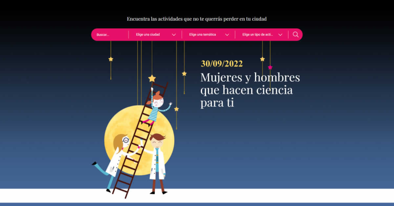 Mujeres hombres que hacen ciencia para ti