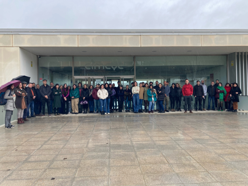 Comunidad del CIMCYC minuto de silencio