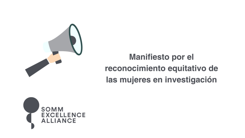 Manifiesto SOMMa Manifiesto SOMMa por la igualdad en Ciencia
