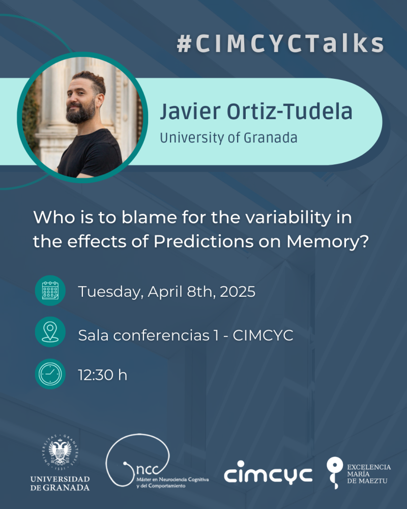 CIMCYC Talks: Who is to blame for the variability in the effects of Predictions on Memory?